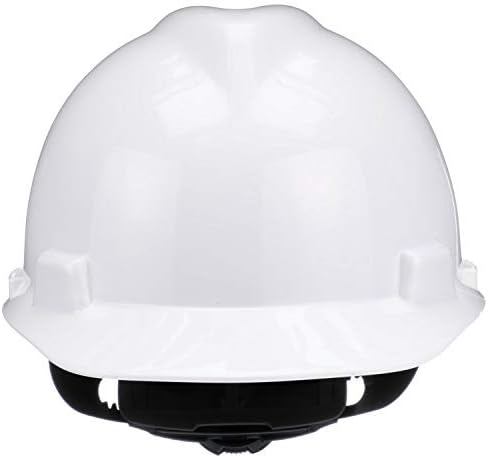 MSA V-Gard Cap Safet Safety מתלה כובע קשה | מעטפת פוליאתילן, הגנה מפני השפעה מעולה, רצועות כתר בהתאמה עצמית